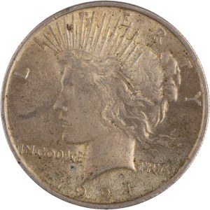 United States 1927 Peace Dollar
