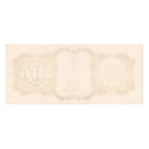 Canada 1898/1907 (ND) Bank D'Hochelaga $100 Back Proof Specimen 360-18-18/20bp