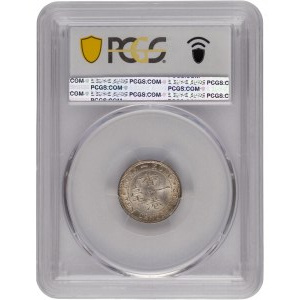 Hong Kong 1902 Silver 10 Cents