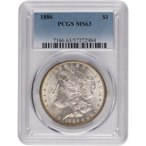 United States 1886 Morgan Dollar