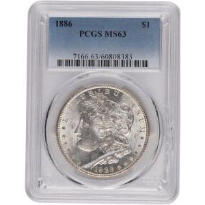 United States 1886 Morgan Dollar