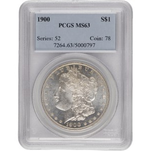 Vereinigte Staaten, 1900, Morgan-Dollar