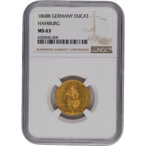 Deutschland 1868 B Hamburg Golddukaten