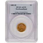 Canada 1882H Newfoundland Gold $2
