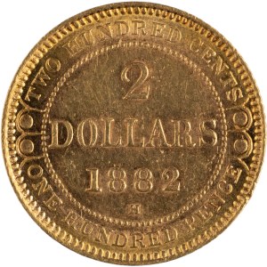 Canada 1882H Newfoundland Gold $2