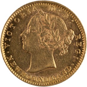 Canada 1882H Newfoundland Gold $2