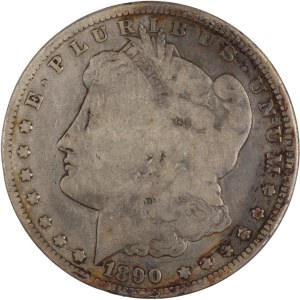 United States 1890-CC Morgan Dollar