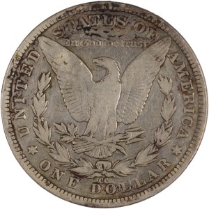 United States 1890-CC Morgan Dollar