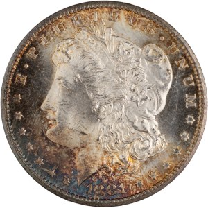 Vereinigte Staaten 1881-CC Morgan-Dollar