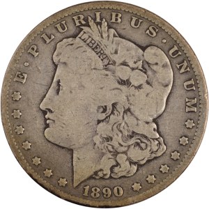 Vereinigte Staaten 1890-CC Morgan-Dollar