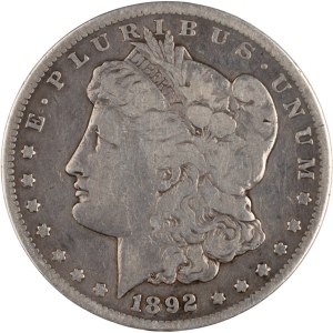 Vereinigte Staaten 1892-CC Morgan-Dollar