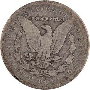 United States 1893-CC Morgan Dollar
