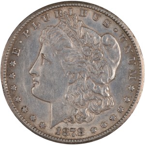 Spojené státy americké, Morganův dolar z roku 1878-CC