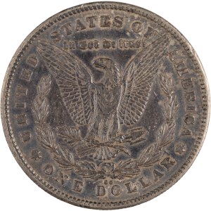 Spojené státy americké, Morganův dolar z roku 1878-CC