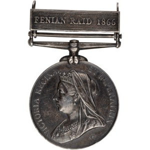 Canada General Service Medal Fenian Raid 1866 Brampton Infantry Company