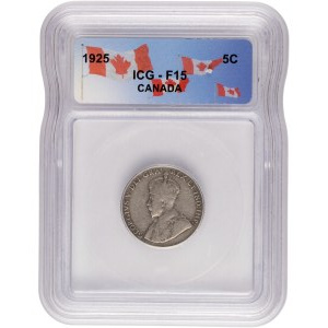 Canada 1925 5 Cents