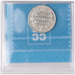 Canada 1881-H Silver 25 Cents