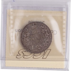 Canada 1909 Silver 50 Cents