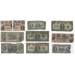 Canada / United States Mixed Banknote Lot (9 Pieces)