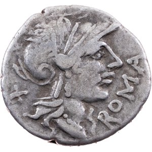 Domitius Ahenobarbus, Denarius 116-115 BC, Rome
