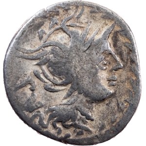 M. Lucilius Rufus, Denar 101 v. Chr., Rom