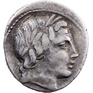 Gargonius, Vergilius and Ogulnius, Denarius 86 BC, Rome