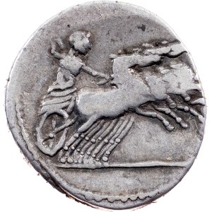 Gargonius, Vergilius and Ogulnius, Denarius 86 BC, Rome