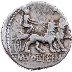 Marcus Volteius, Denar 78 v. Chr., Rom