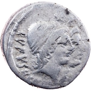 Manius Cordius Rufus, Denarius 46 BC, Rome