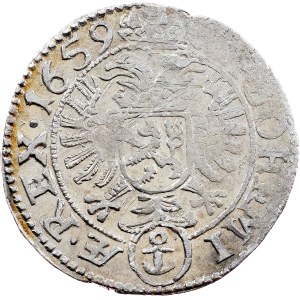 Leopold I., 3 Kreuzer 1659, Prague