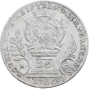 Franz I. Stephan, 20 Kreuzer 1756, L./M.F.