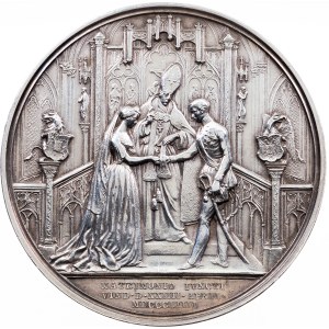 Franz Joseph I., Medaille 1854, Wien