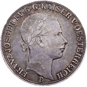 Franz Joseph I., 1 Vereinsthaler 1858, B, Kremnitz