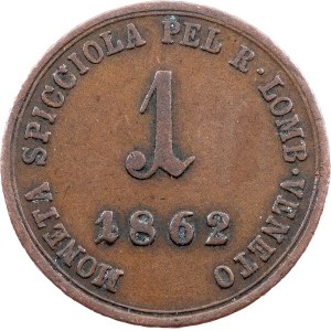Franz Joseph I., 1 Soldo 1862, A, Wien