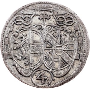 Johann Ernst von Thun, 4 Kreuzer 1692, Salzburg