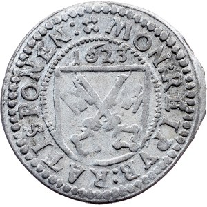 Free city of Regensburg, 1/2 Batzen / 2 Kreuzer 1623