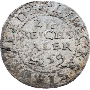Free Hanseatic city of Lübeck, 1/24 Thaler / 2 Schilling 1659, Lübeck