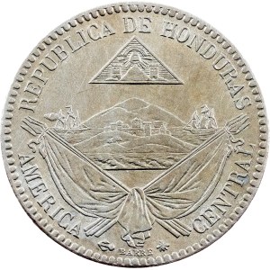 Honduras, 1/4 Real 1869, A, Paris