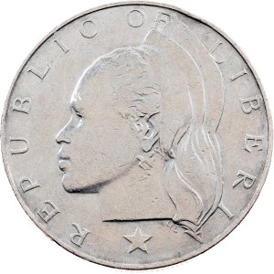 Liberia, 1 Dollar 1966, London