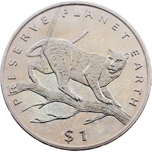 Liberia, 1 Dollar 1995, PM, Pobjoy
