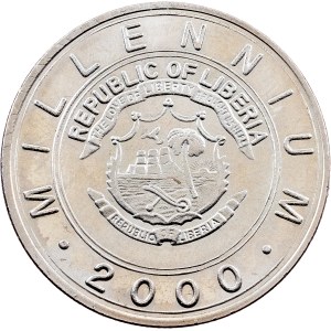 Liberia, 5 Dollars 2000