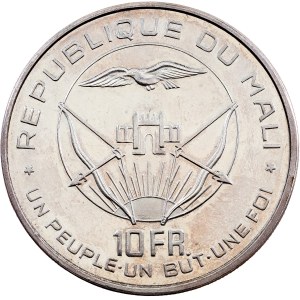 Mali, 10 Francs 1960, Milan (Stabilimento Stefano Johnson S.p.A.)