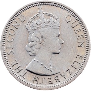 Elizabeth II., 1/4 Rupee 1971, London