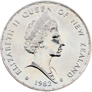 Elizabeth II., 1 Dollar 1982, Llantrisant