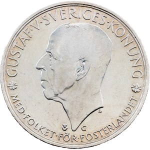 Gustaf V., 5 Kronen 1935, G, Kungsholmen