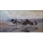 Józef Ryszkiewicz, (1888-1942), Transport rannego powstańca 1863 r.