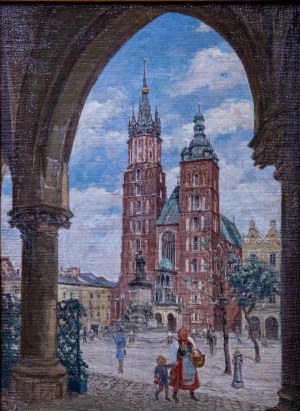 Wojciech Weiss? (1875-1950), Bazylika NMP w Krakowie