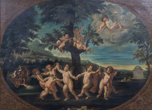 Zdzisław Piotr Jasiński (1863-1932), Taniec Amorków (Danza degli amorini) wg Francesca Albaniego z 1620-1630 r.)