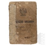 Second Polish Republic Military ID Booklet — Ignacy Andryasz, PKU Gniezno, 1920, Polish Army, Military Document