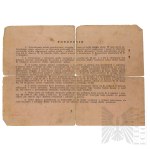 Second Polish Republic: Conscription Commission Certificate - Jan Zdanowicz, Oszmiana, 1938, Category A, Polish Army, Military Document